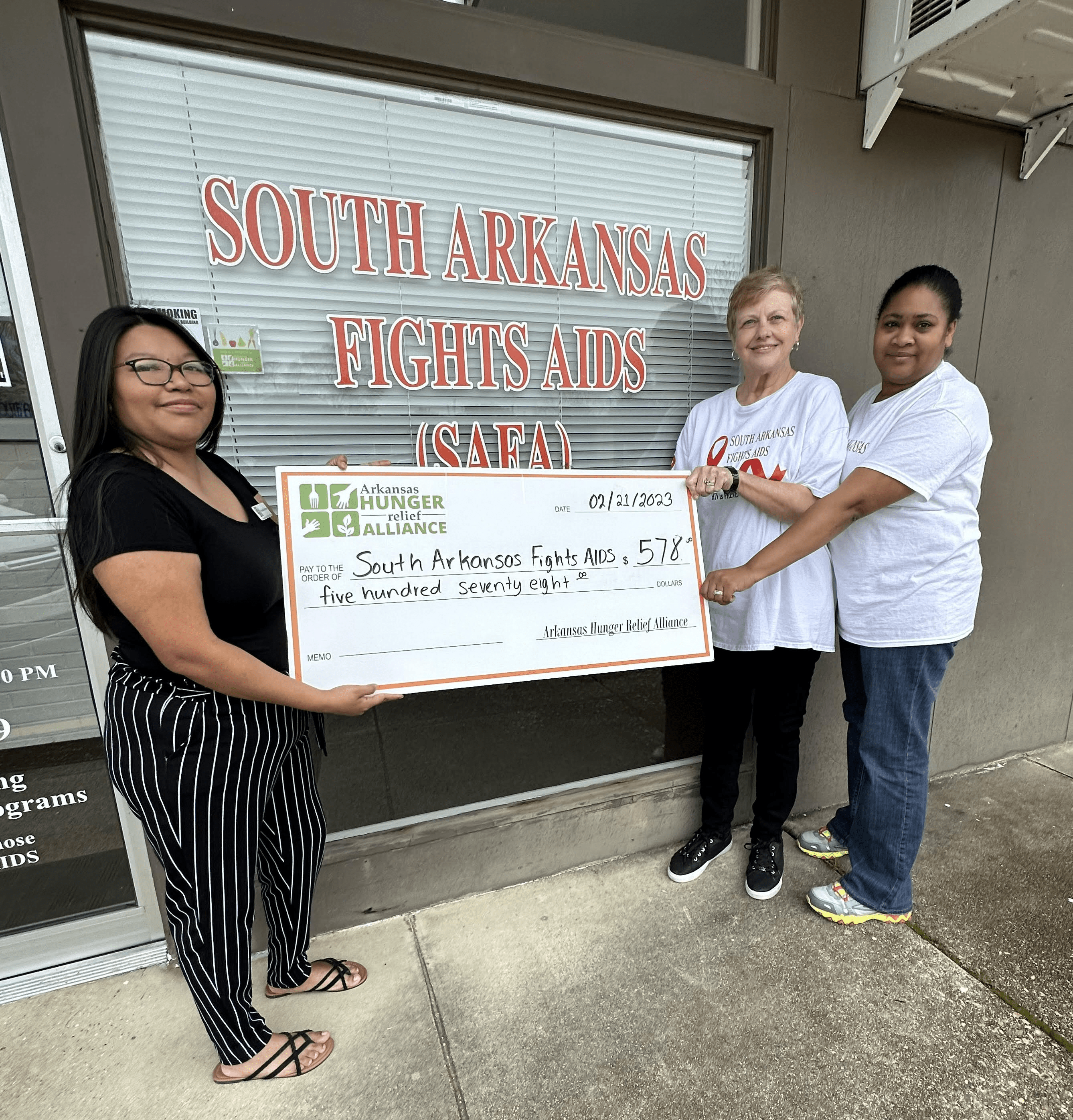 Arkansas Hunger Relief Alliance Award granted on March 2023